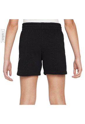 Pantaloneta Nike Club Ft Hbr Niñas-Negro