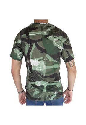 Camiseta Nike Dri-Fit Slim Camo Aop-Verde