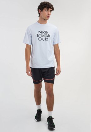 Camiseta Lila Claro-Azul Navy NIKE Track Club
