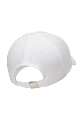 Gorra Nike Dri Fit Club Metal Swoosh-Blanco