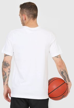 Camiseta Blanco-Negro Nike Jordan Jumpman