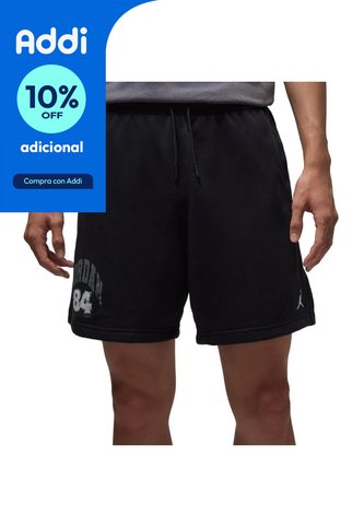 Pantaloneta Nike M J Brk Cllgte Hombre-Negro Nike