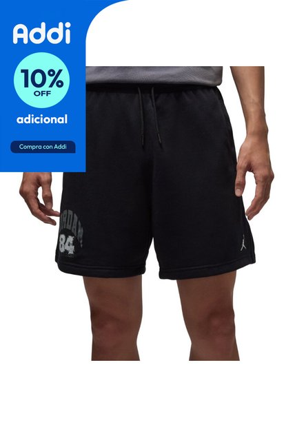 Pantaloneta Nike M J Brk Cllgte Hombre-Negro