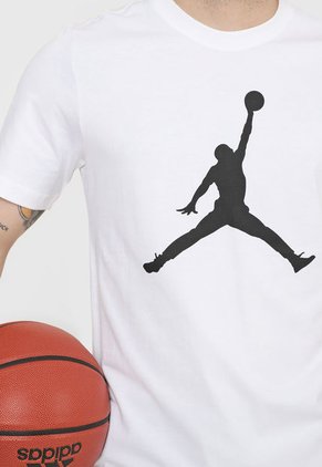 Camiseta Blanco-Negro Nike Jordan Jumpman