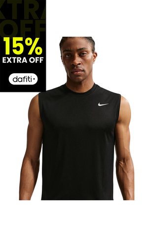 Camiseta Sin Mangas Nike M Df Tee Std Flex Hombre-Negro Nike
