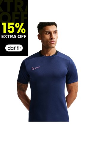 Camiseta Nike M Df Acd25 Ss Top Br Hombre-Azul Nike