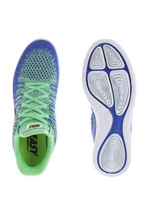Running Verde-Azul Nike Lunarepic Low FlyKnit 2