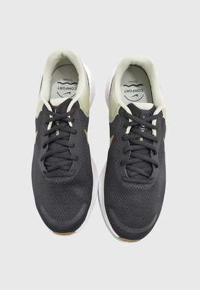 Tenis Running Negro-Beige-Mostaza Nike Revolution 7