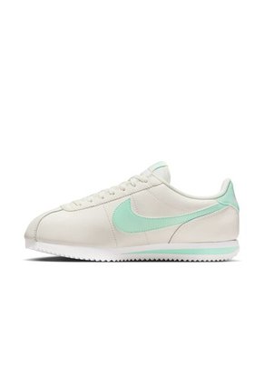 Tenis Nike Cortez Mujer-Blanco/Celeste