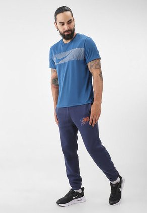 Camiseta Azul-Gris NIKE Flash Miler Top