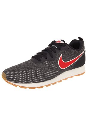 Tenis Lifestyle Gris-Rojo-Blanco Nike Md Runner 2 Eng Mesh