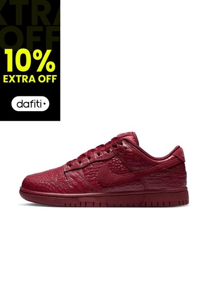 Tenis Mujer Nike Dunk Low Rojo