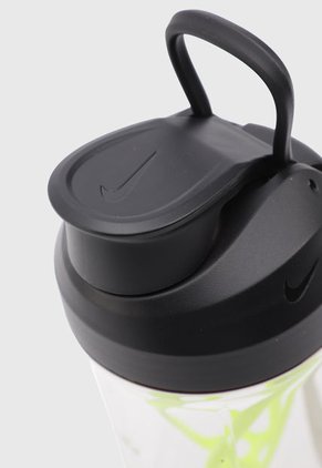 Botella Hidratante Amarillo Neón-Negro Nike Recharge Shaker 2.0