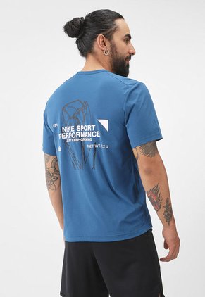 Camiseta Azul-Rosa-Negro NIKE Hyverse