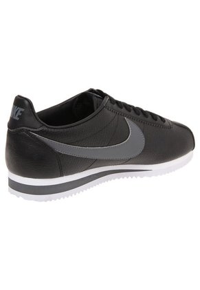 Tenis Lifestyle Negro/Gris Nike Cortez leather
