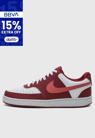 Tenis NIKE Court Vision Low Rojo Nike