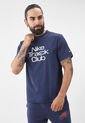 Camiseta Azul Navy-Blanco NIKE Track Club de Nike
