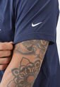 Camiseta Azul Navy-Blanco NIKE Track Club de Nike