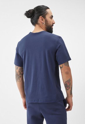 Camiseta Azul Navy-Blanco NIKE Track Club