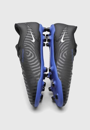 Guayo Negro-Azul Royal-Plateado Nike Phantom GX Club FG/MG
