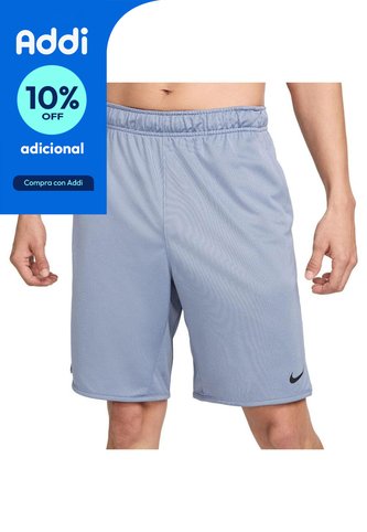 Pantaloneta Nike Dri Fit Totality Knit 9-Gris Nike