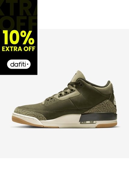 Tenis Hombre Air Jordan 3 Retro Verde
