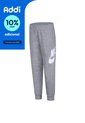 Pantalon Nike Jogger Club Ft Hbr Niños-Gris de Nike