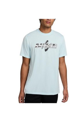 Camiseta Nike M Df Tee Rlgd Gfx-Celeste