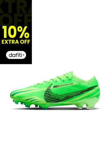 Guayos Hombre Fútbol Nike Vapor 15 Elite Mercurial Verde
