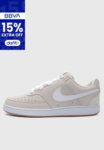 Tenis NIKE Court Vision Low FL Beige Nike
