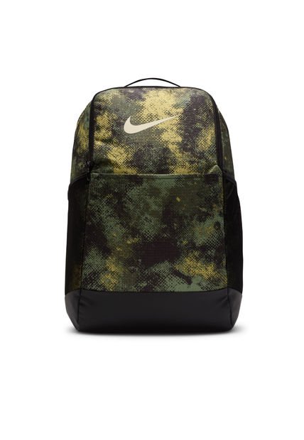 Morral Nike Brasilia M Bkpk 9.5 Camo Aop-Verde