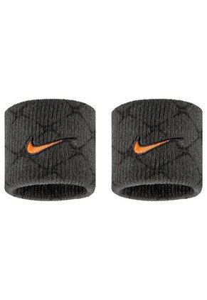 Muñequeras Nike Swoosh Classic Wr Hombre-Negro