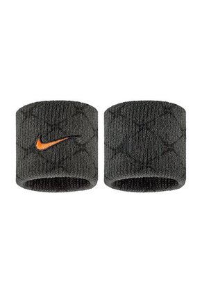 Muñequeras Nike Swoosh Classic Wr Hombre-Negro