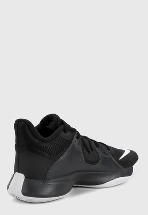 Tenis Basketball Negro-Blanco-Gris Nike Fly.By Mid