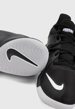 Tenis Basketball Negro-Blanco-Gris Nike Fly.By Mid