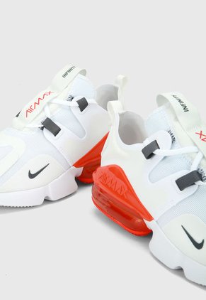 Tenis Lifestyle Blanco-Naranja Nike Air Max Infinity Summy