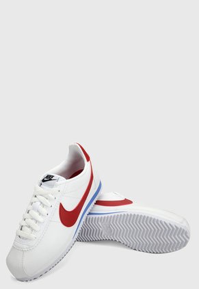 Tenis Lifestyle Blanco-Azul-Rojo Nike Classic Cortez