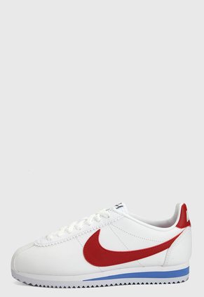 Tenis Lifestyle Blanco-Azul-Rojo Nike Classic Cortez