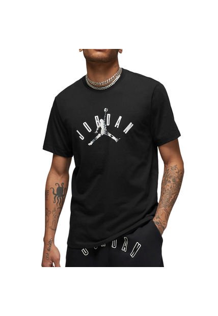 Camiseta jordan negra hombre sale