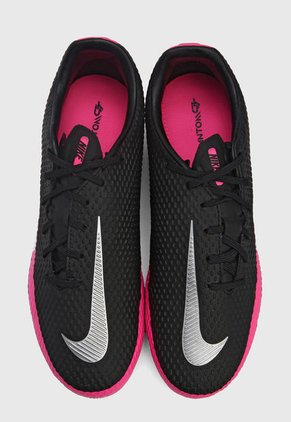 Guayo Negro-Rosado-Plateado Nike Phantom GT Academy FG/MG