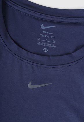 Camiseta Manga Sisa Training NIKE One Azul