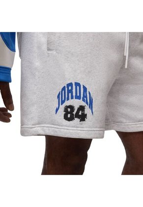 Pantaloneta Nike M J Brk Cllgte Hombre-Blanco