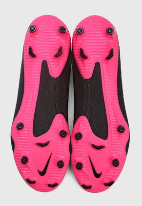 Guayo Negro-Rosado-Plateado Nike Phantom GT Academy FG/MG