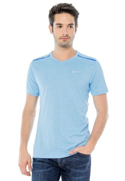 estaño Expansión Fusión Camiseta Nike Azul Celeste - Compra Ahora | Dafiti Colombia