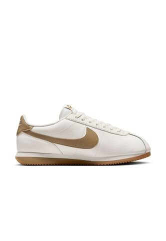 Tenis Nike Cortez Leather Hombre-Blanco/Café Nike