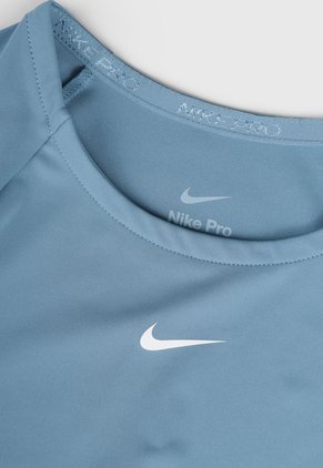 Camiseta Manga Larga Training NIKE Pro Azul