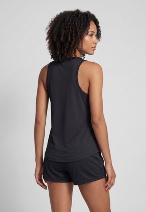 Camiseta Manga Sisa Running NIKE One Negro