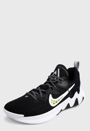 Tenis Basketball Negro-Blanco Nike Giannis Immortality