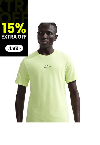 Camiseta Nike Df Tee Std Pro Hombre-Verde Nike