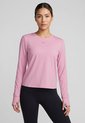 Camiseta Manga Larga Training NIKE One Classic Rosa de Nike